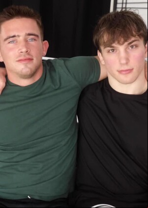 Collegiate Wrestler and Brand New Hunk Asher Rose wants some Anal from Grant Reed!